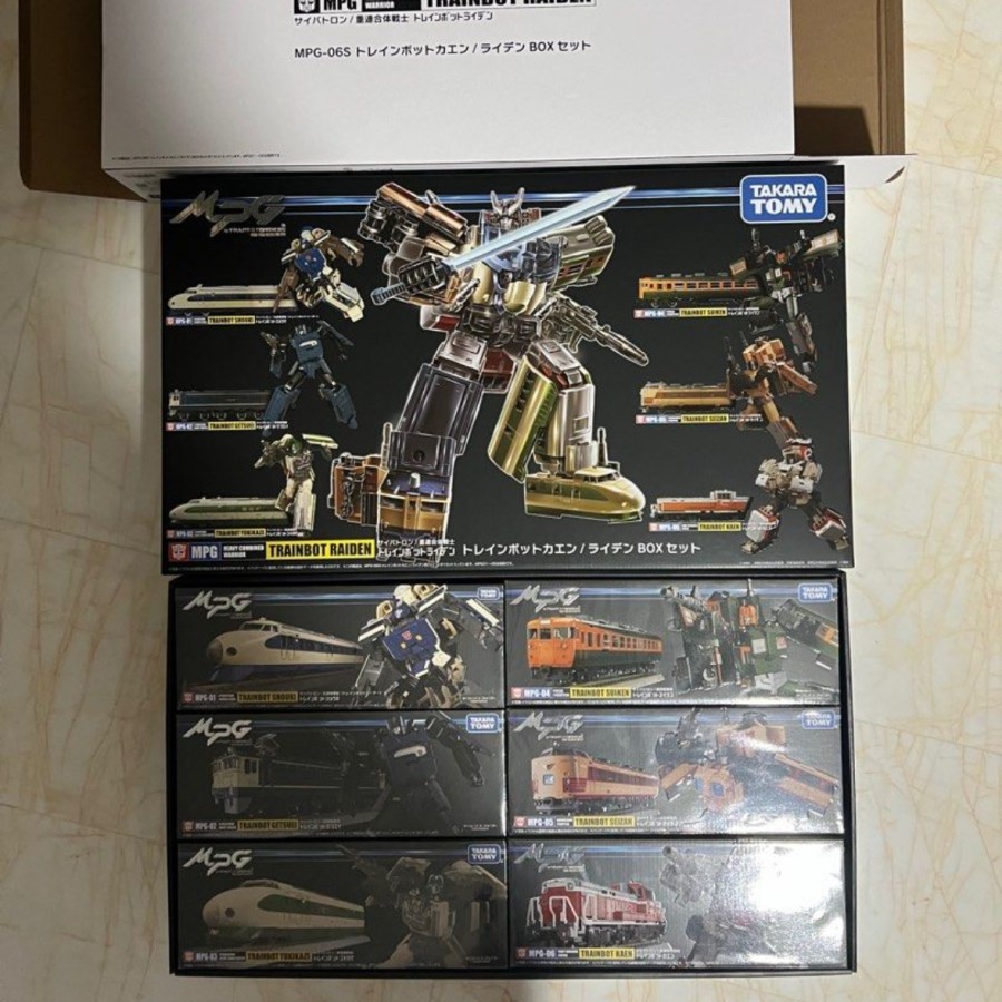 raiden transformers set takara tomy