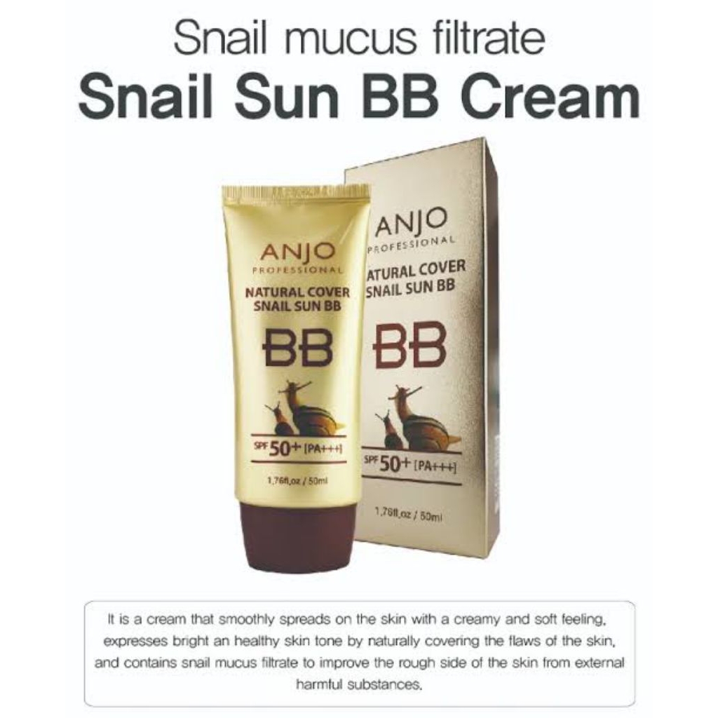 [ANJO]SNAIL SUN BB CREAM SPF 50PA+++