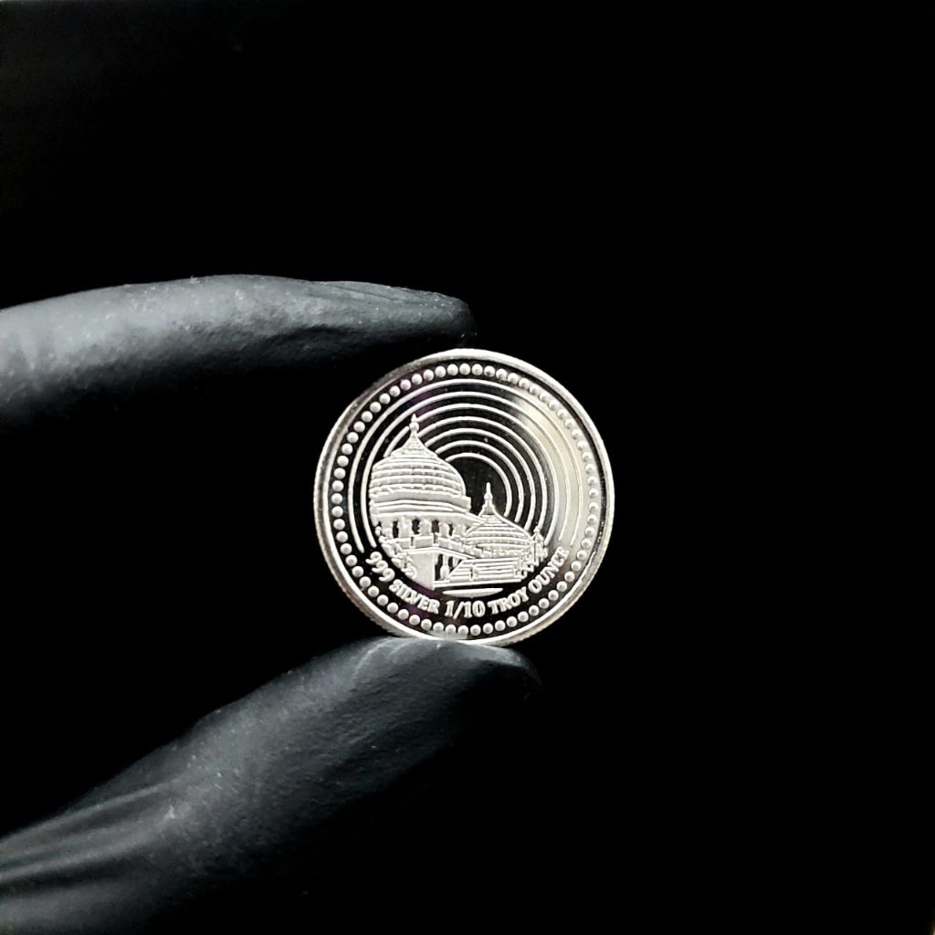Koin Perak 1 Dirham ( bukan dirham antam perak batangan gram oz )