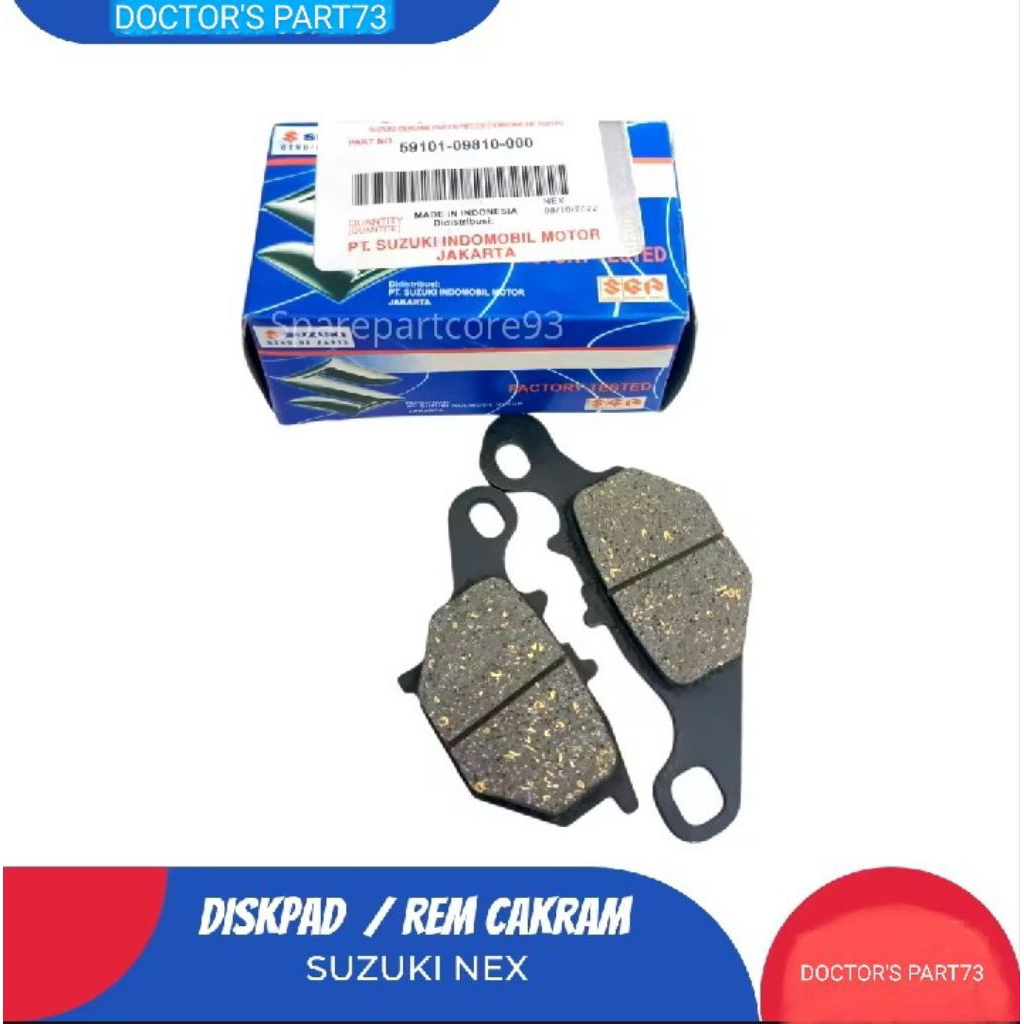 DISPAD SUZUKI NEX KAMPAS CAKRAM SUZUKI NEX