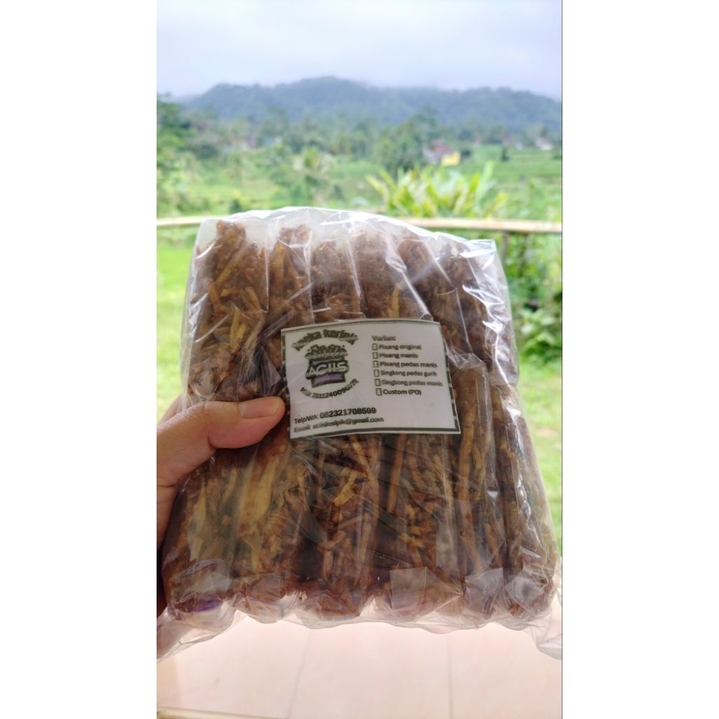 

Keripik pisang pedas manis 1 pack isi 12 pcs/Keripik pisang/pisang manis/keripik misda/keripik/