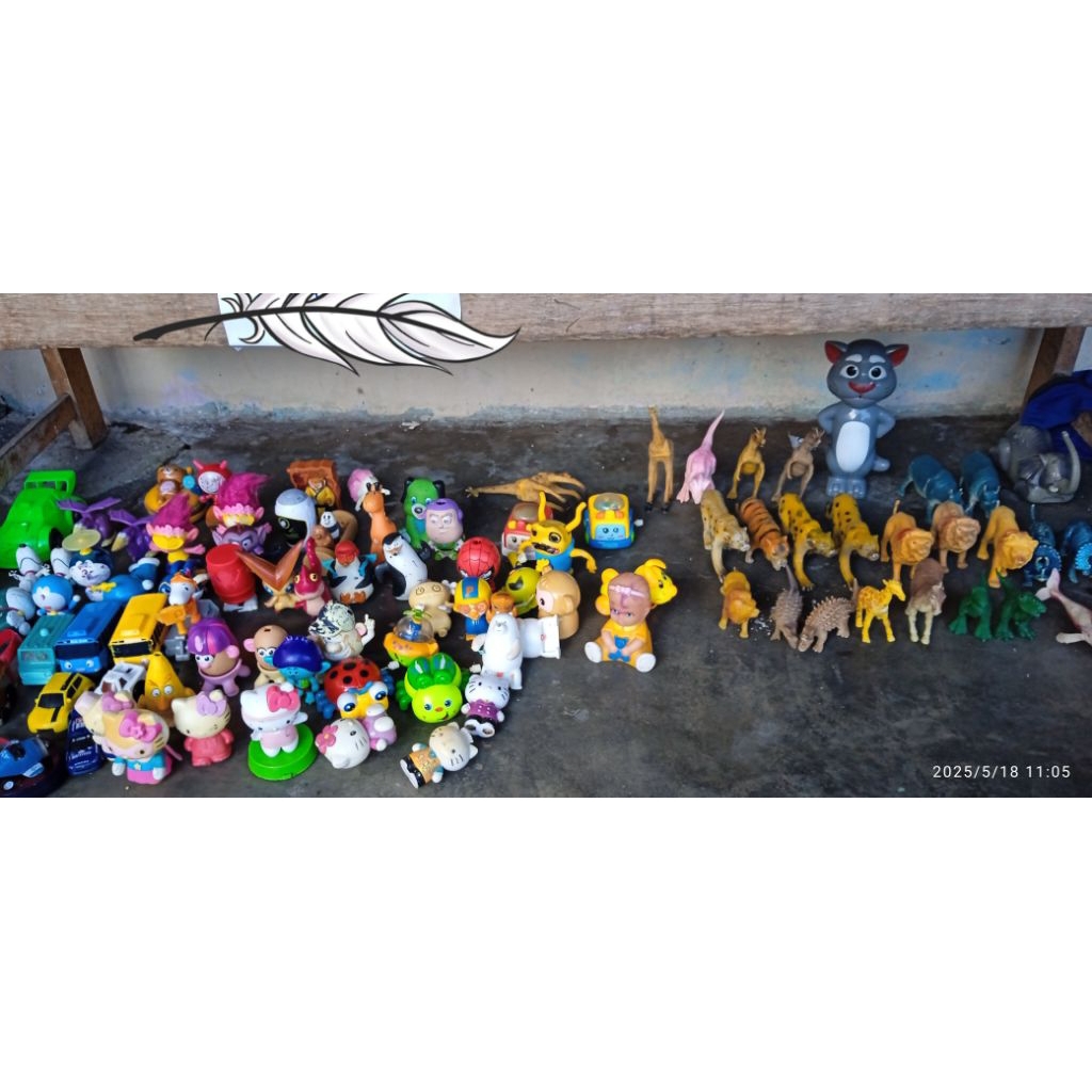 Mainan Anak Happy meel, KFC, Hokben Kiloan 2kg 5kg 10kg