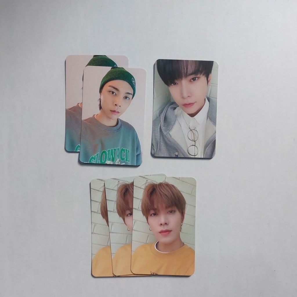 ready stok - nct 127 teddy island slowacid autumn event - pc yuta doyoung johnny photocard