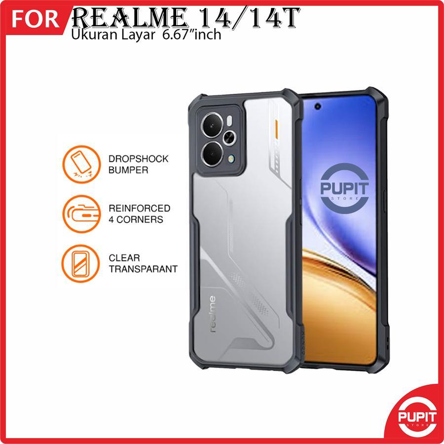 REALME 14T 14 C75 C75X 13 PRO PLUS 13 PLUS 13 4G XT Hard Soft Case Armor Bumper SHOCKPROOF Airbag