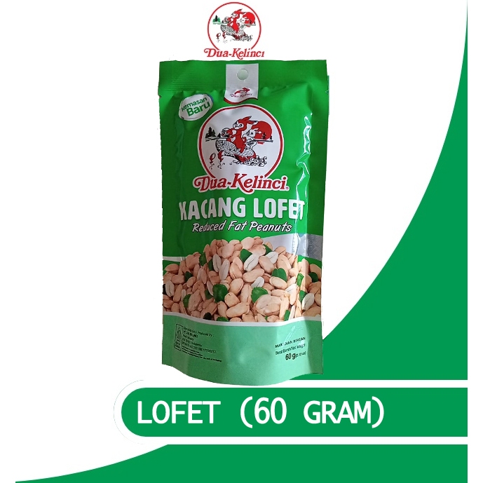 

Kacang DUA KELINCI Kaya Serat 60g 60 gram