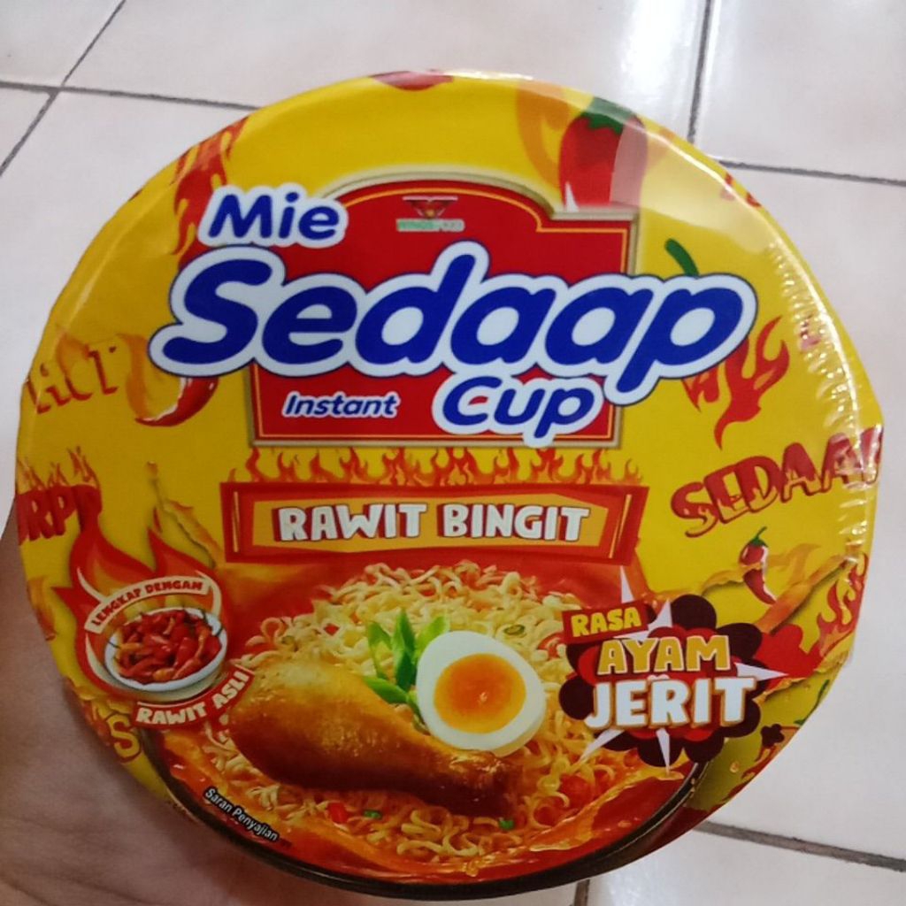 

Mie Sedaap Instan Cup Rasa Ayam Jerit 75gr