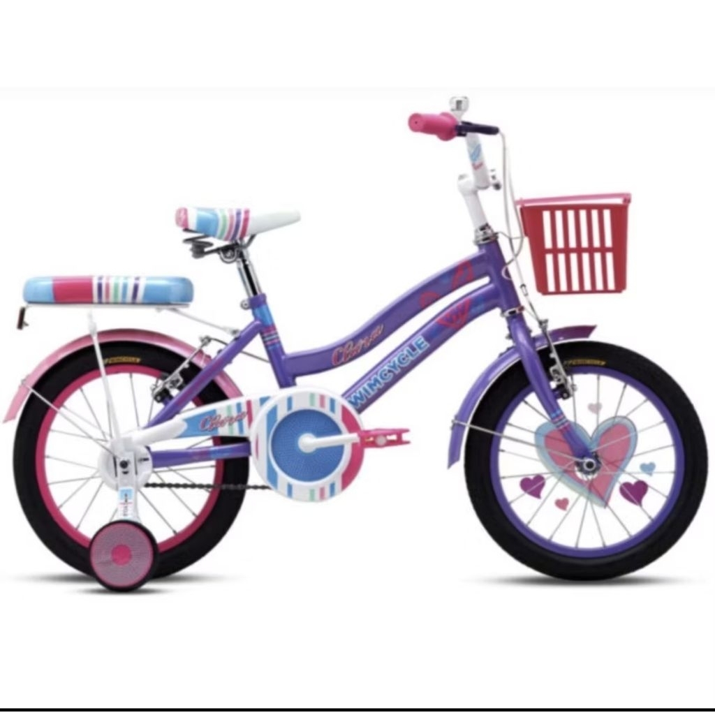 Sepeda Anak Roda Empat Perempuan Mini Wimcycle Clara 18 Inch