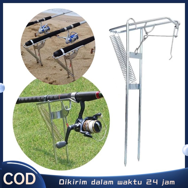 Penyangga Joran Pancing Otomatis Bracket Joran Pancing Cagak Joran Pancing Stainless Holder Joran Pa