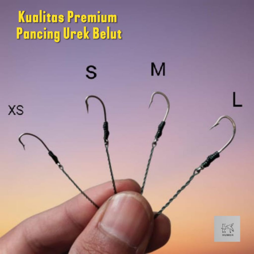 Kail Pancing/Urek Belut Kualitas Premium/Kail Urek Berbagai Ukuran