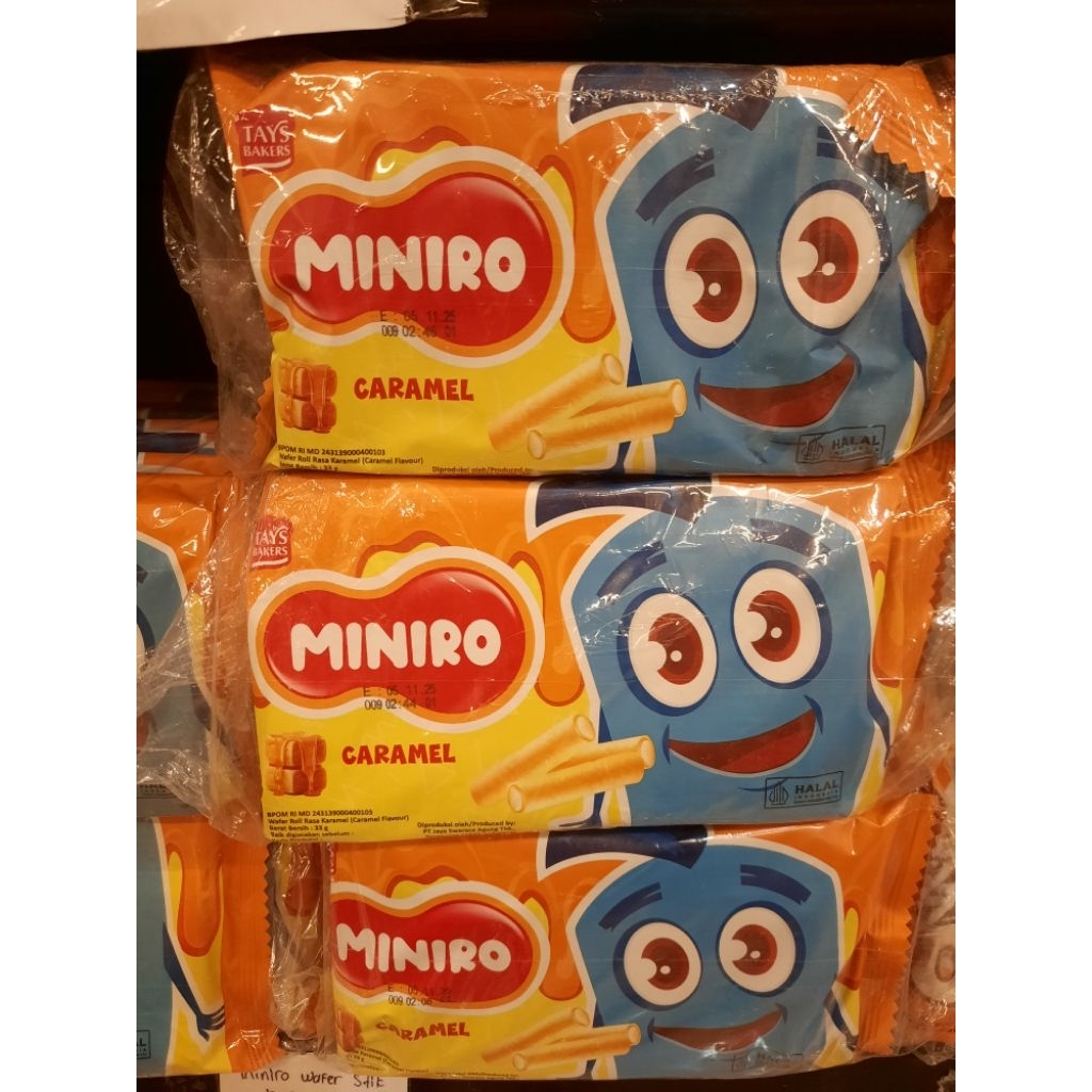 

(33gx10pcs) Miniro caramel