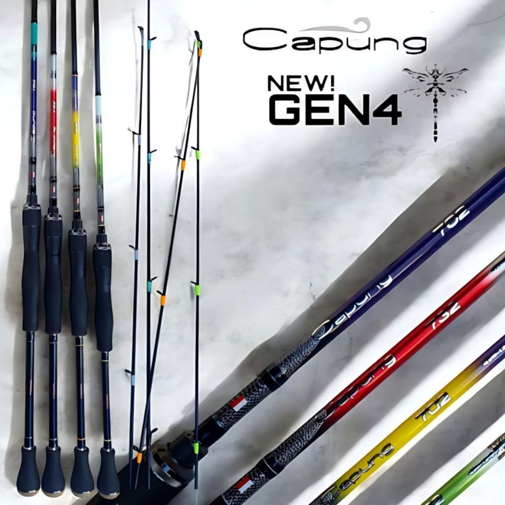 FISHING ROD - Joran Relix Nusantara Capung Gen 4 702UL 622UL 662UL