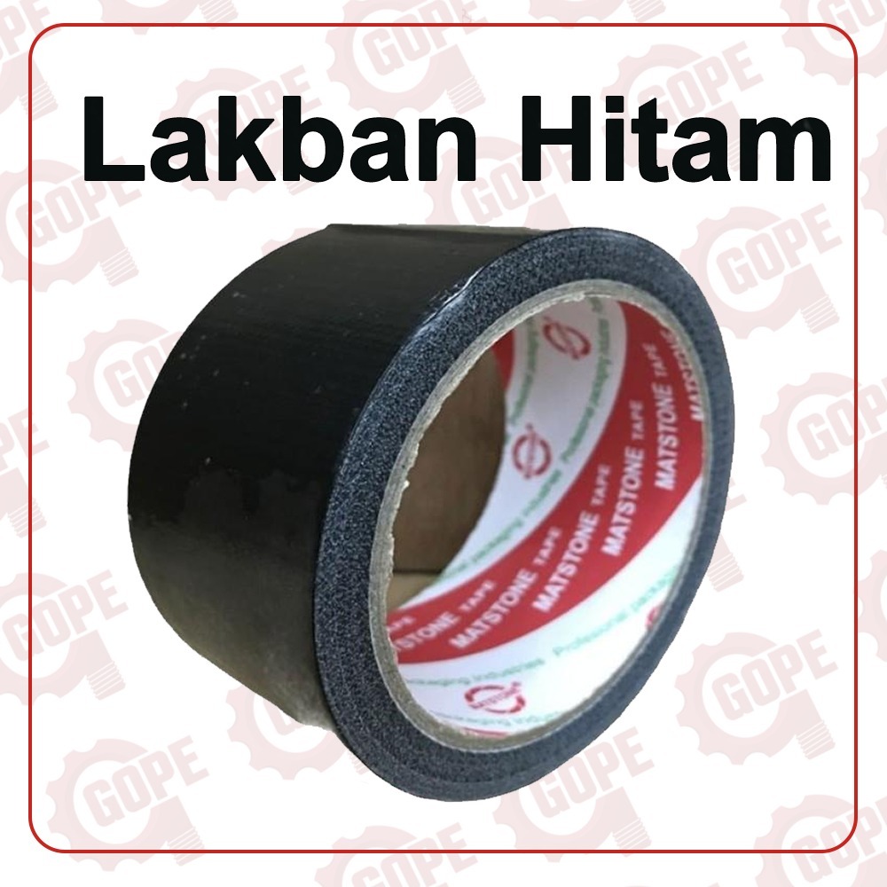Lakban Hitam Besar Lakban Kain 2"