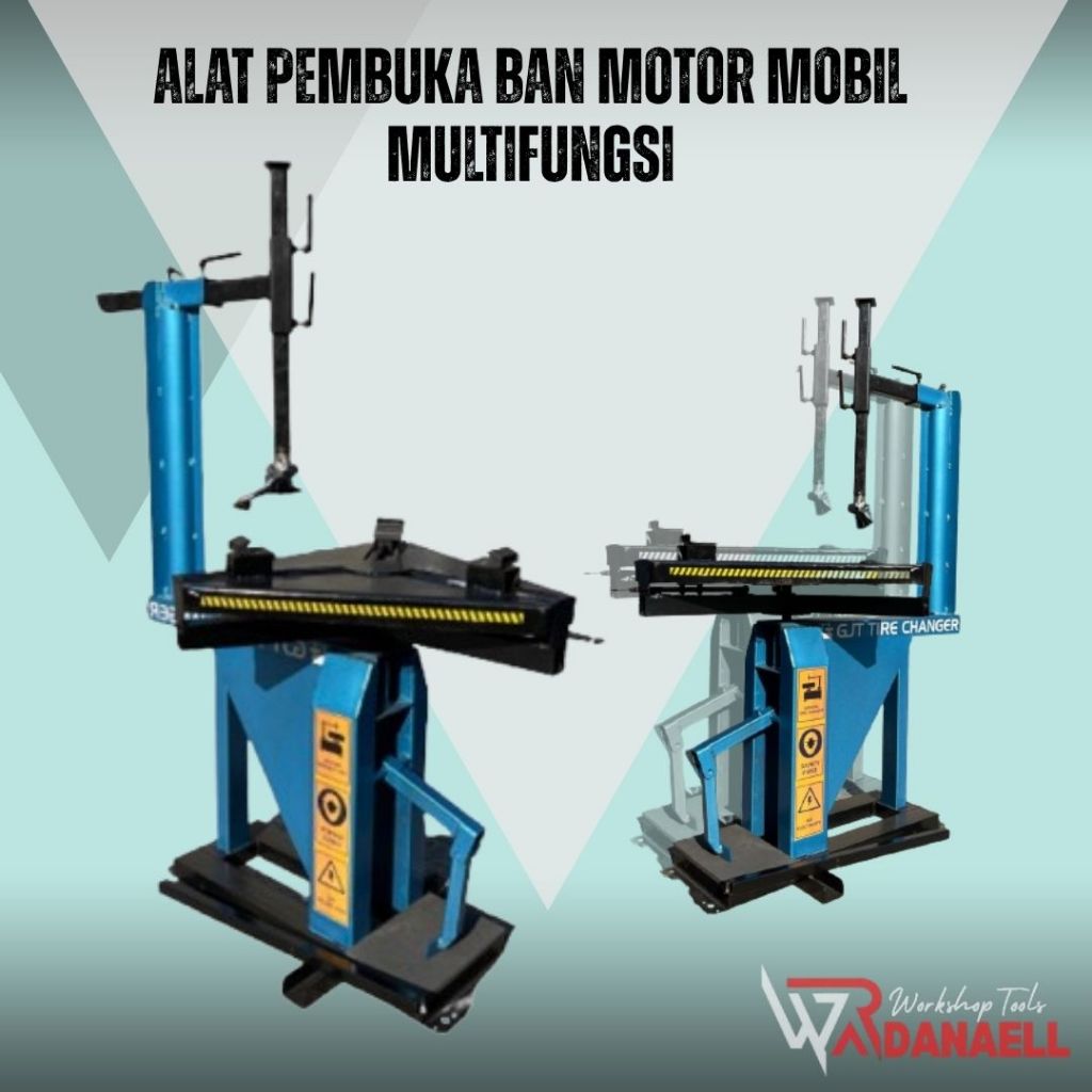 Alat Buka pasang ban motor dan mobil manual tyre changer