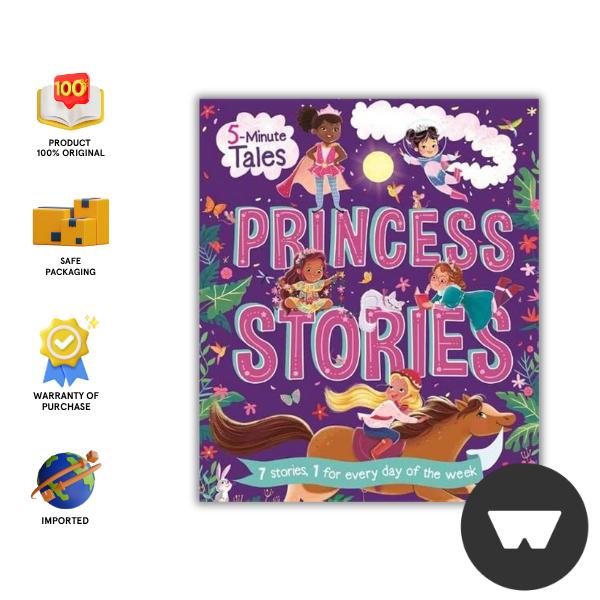 Igloo Books - 5 Minutes Tales, Young Story Time 4 Princess Stories