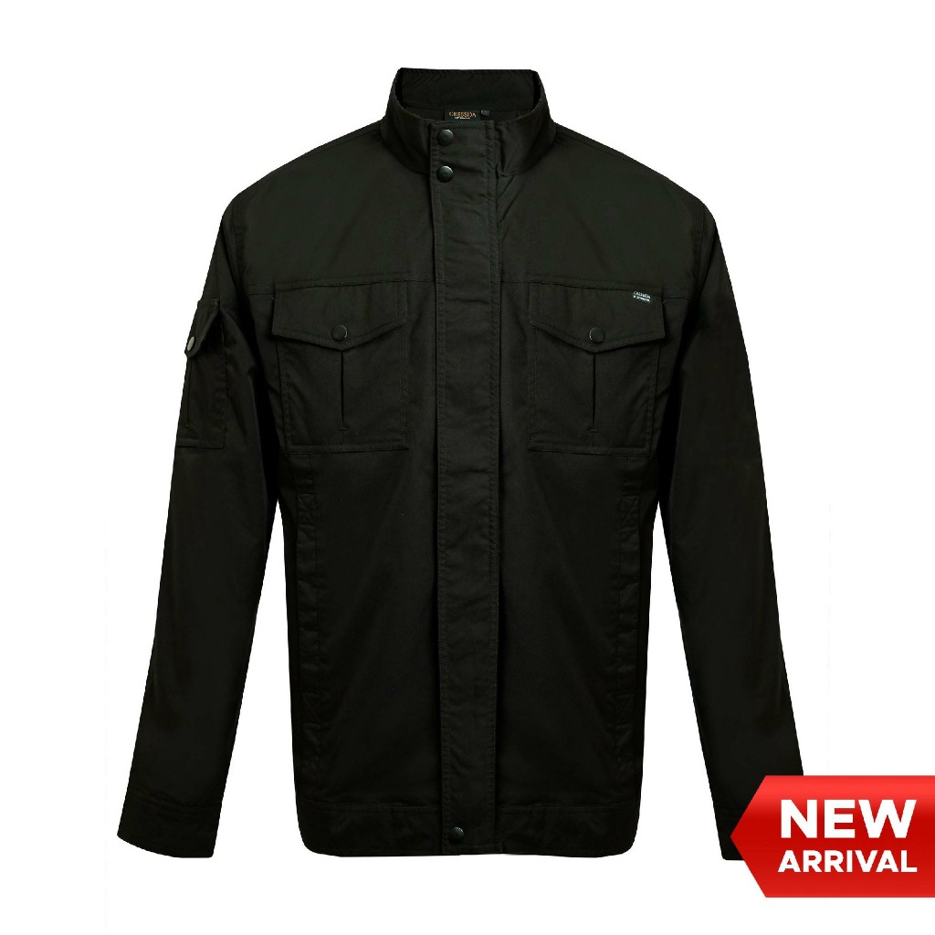 Cressida Jaket Canvas Men Black - MMJJL.VB030H
