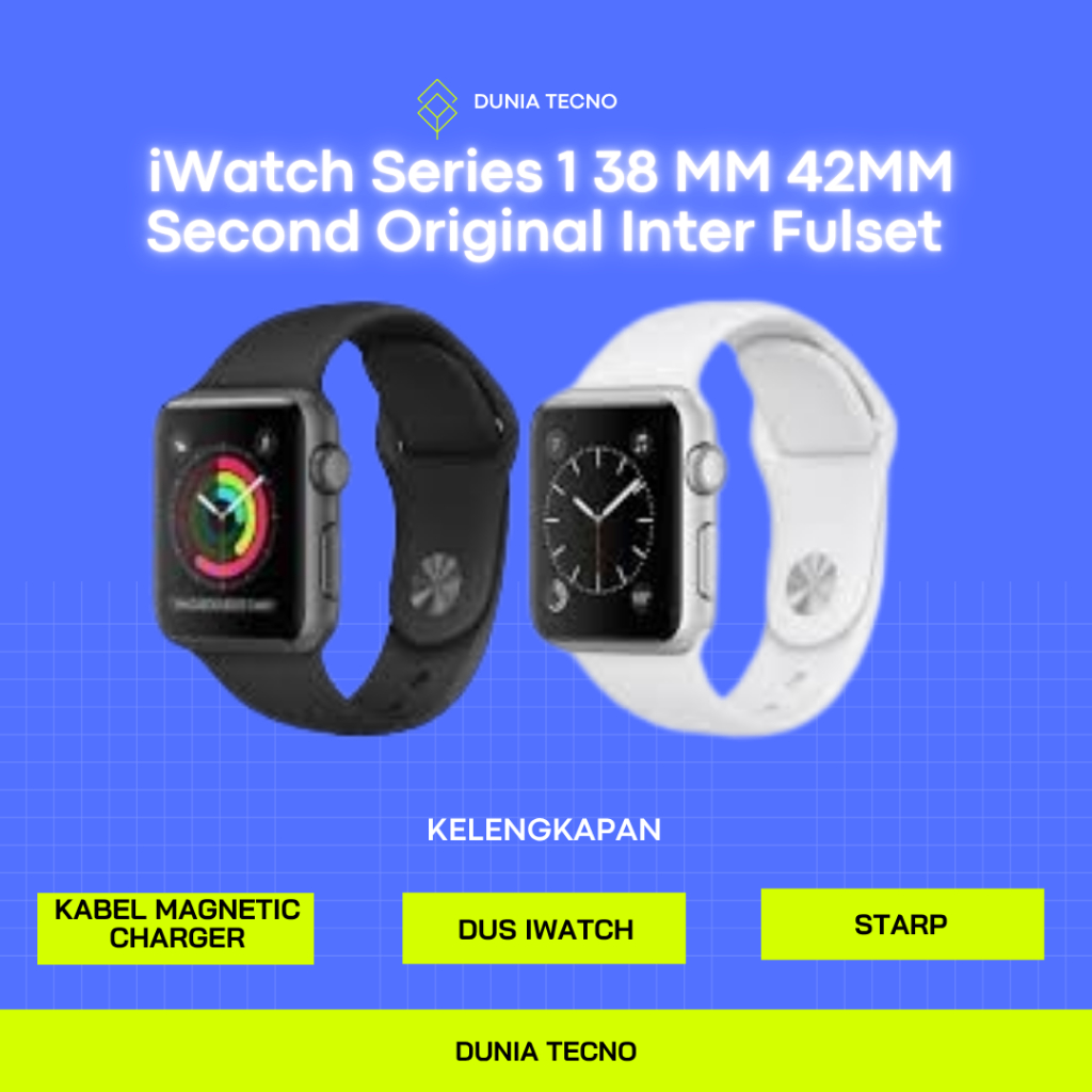Apple Watch / iWatch Series 1 38 MM 42MM Second Original Inter Fulset -TA