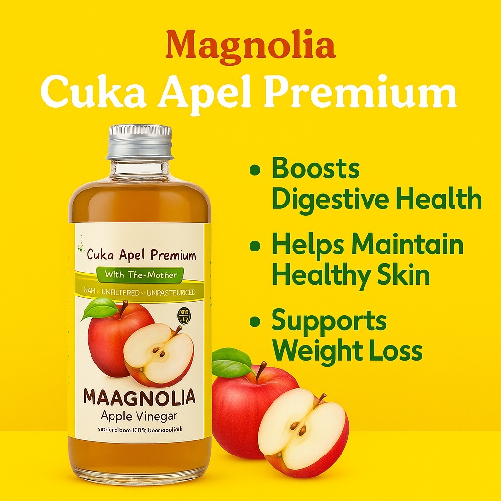 

Cuka Apel Magnolia 500 ml