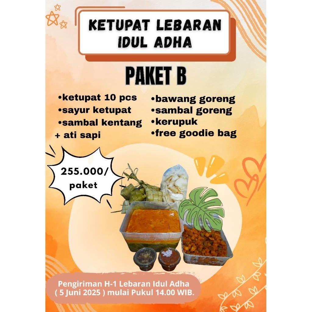 

Paket B Ketupat Lebaran Idul Adha 2025