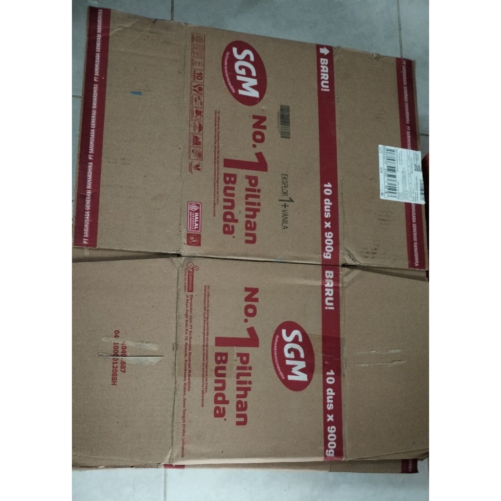 

kardus bekas susu SGM 900gr (khusus area surabaya dan sidoarjo)