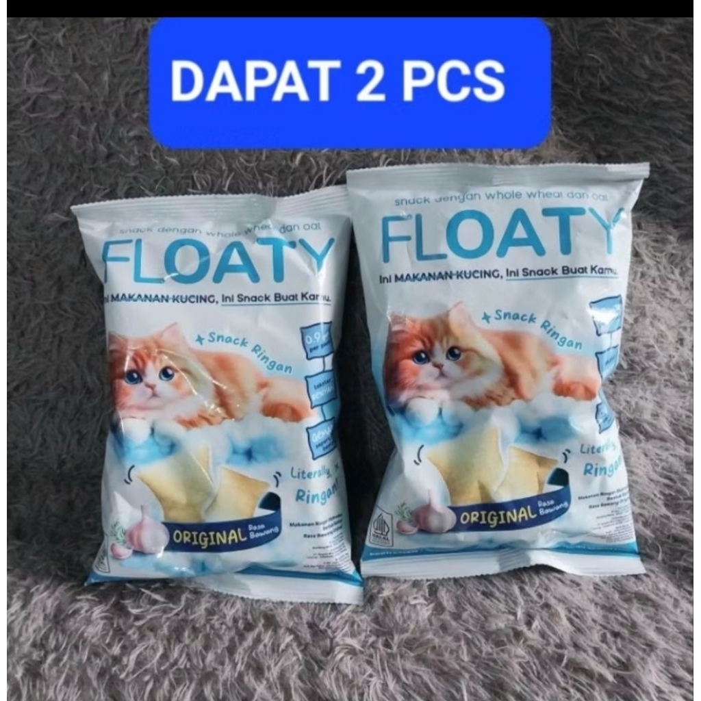 

FLOATY Snack Ringan Rasa Bawang Dapat 2 PCS 60GRAM dan 1 pcs SNACK MANUSIA & RASA TERSERAH PEDAS DAUN JERUK