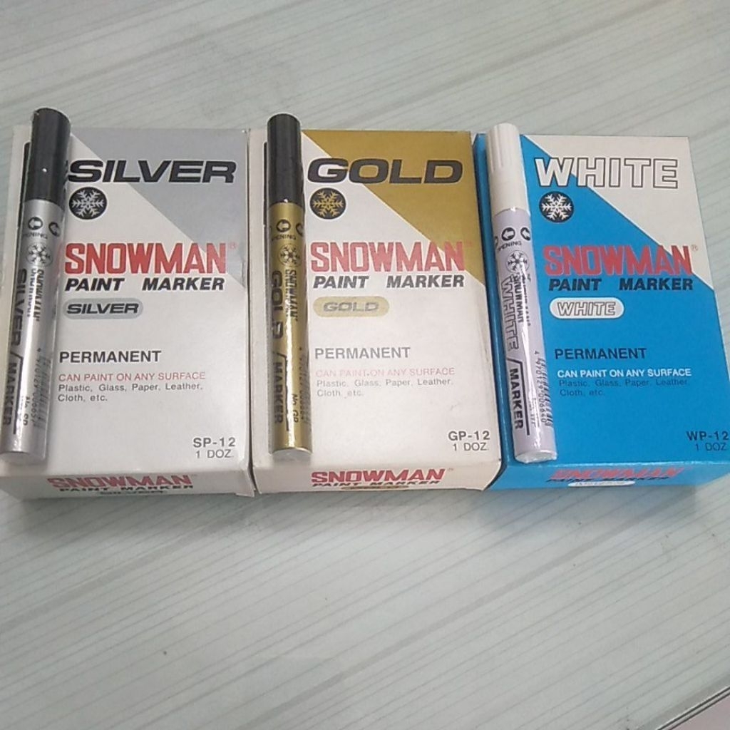 

SNOWMAN PAINT MARKER PERMANEN