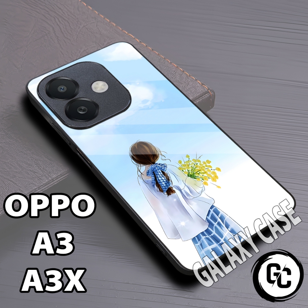 Softcase glossy OPPO A3X/case OPPO A3X Cewek/case OPPO A3X glitter/casing OPPO A3 A3X/CASE OPPO A3