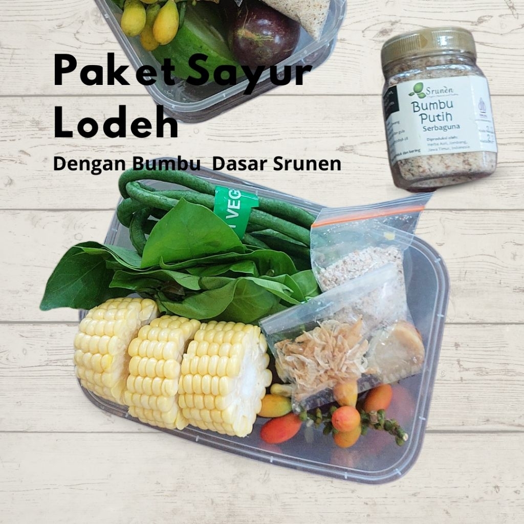 

Paket Sayur Organik/ Sayur Lodeh Komplit Dengan Bumbu Non MSG