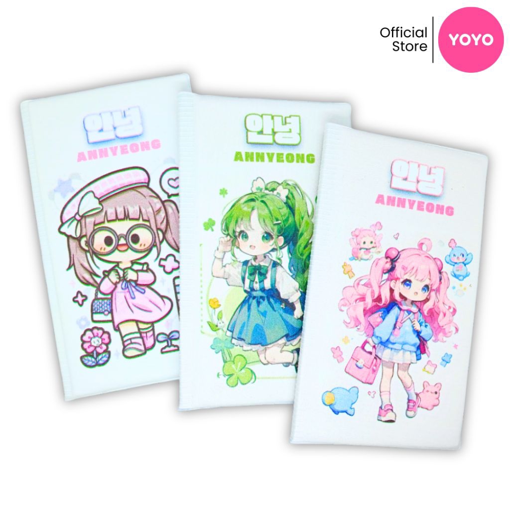 

YOYO Notebook Aesthetic Korea 72 Lembar Buku Tulis Alat Tulis Sekolah