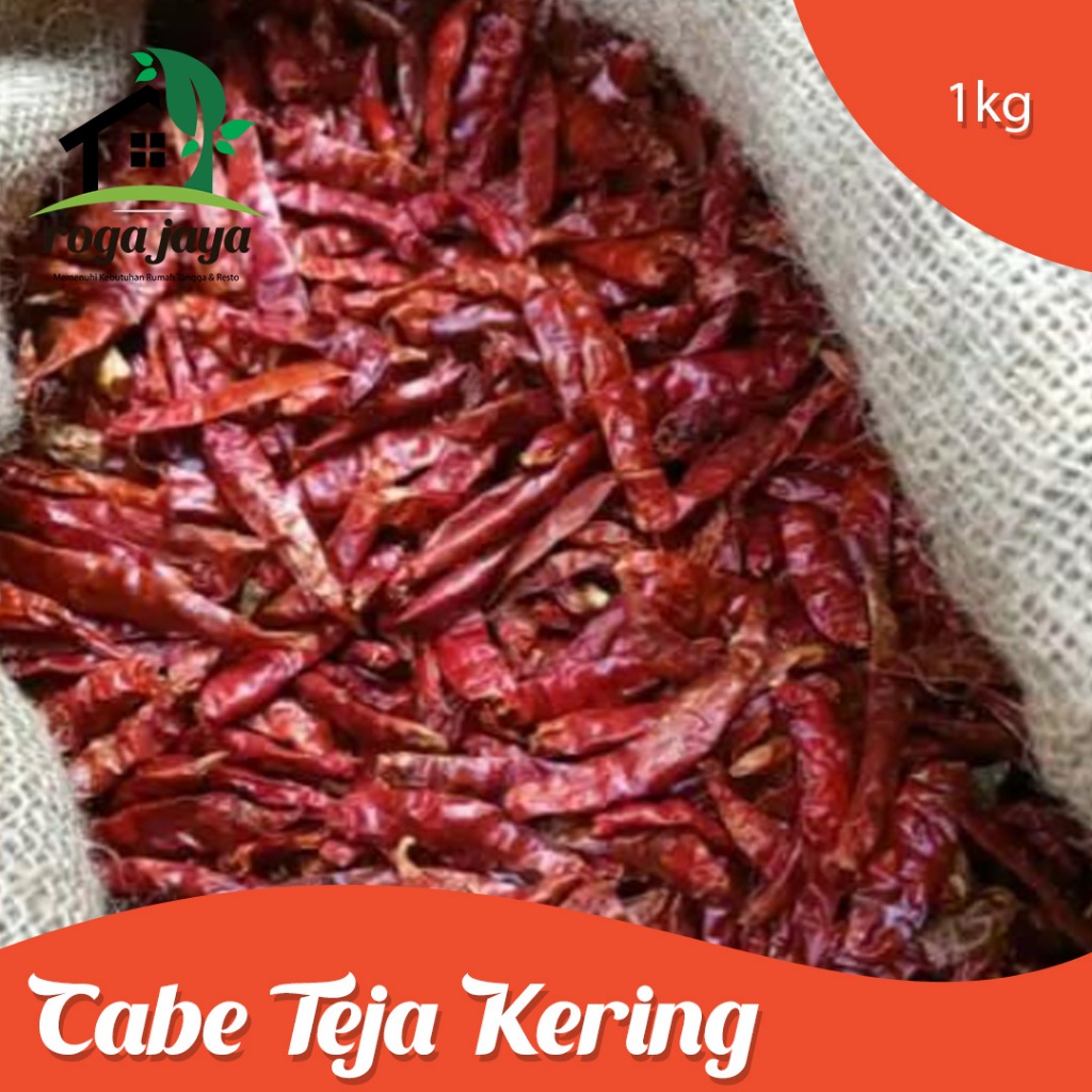 

Cabe kering teje berat 1kg