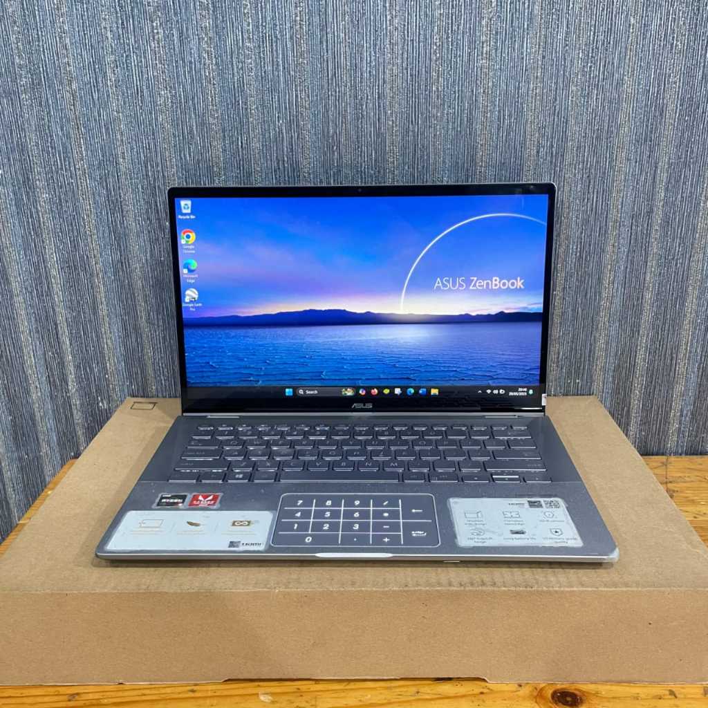 READYSTOCK ASUS ZenBook UM462D, Amd Ryzen 5-3500U, #TC, 8/512GB, Silver
