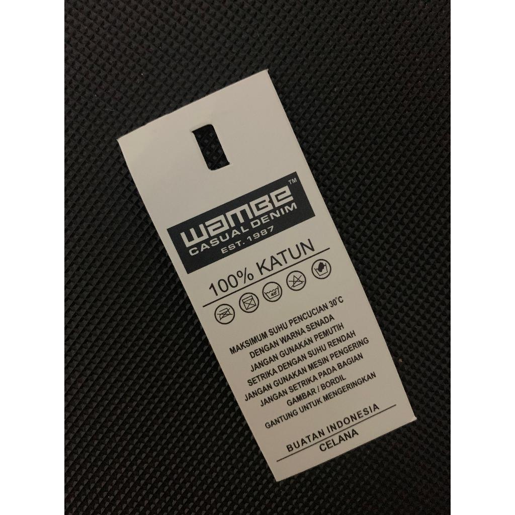 

Hangtag Baju Custom FREE DESIGN | Cetak Label Tag Baju Desain Sendiri | Tag Baju Murah
