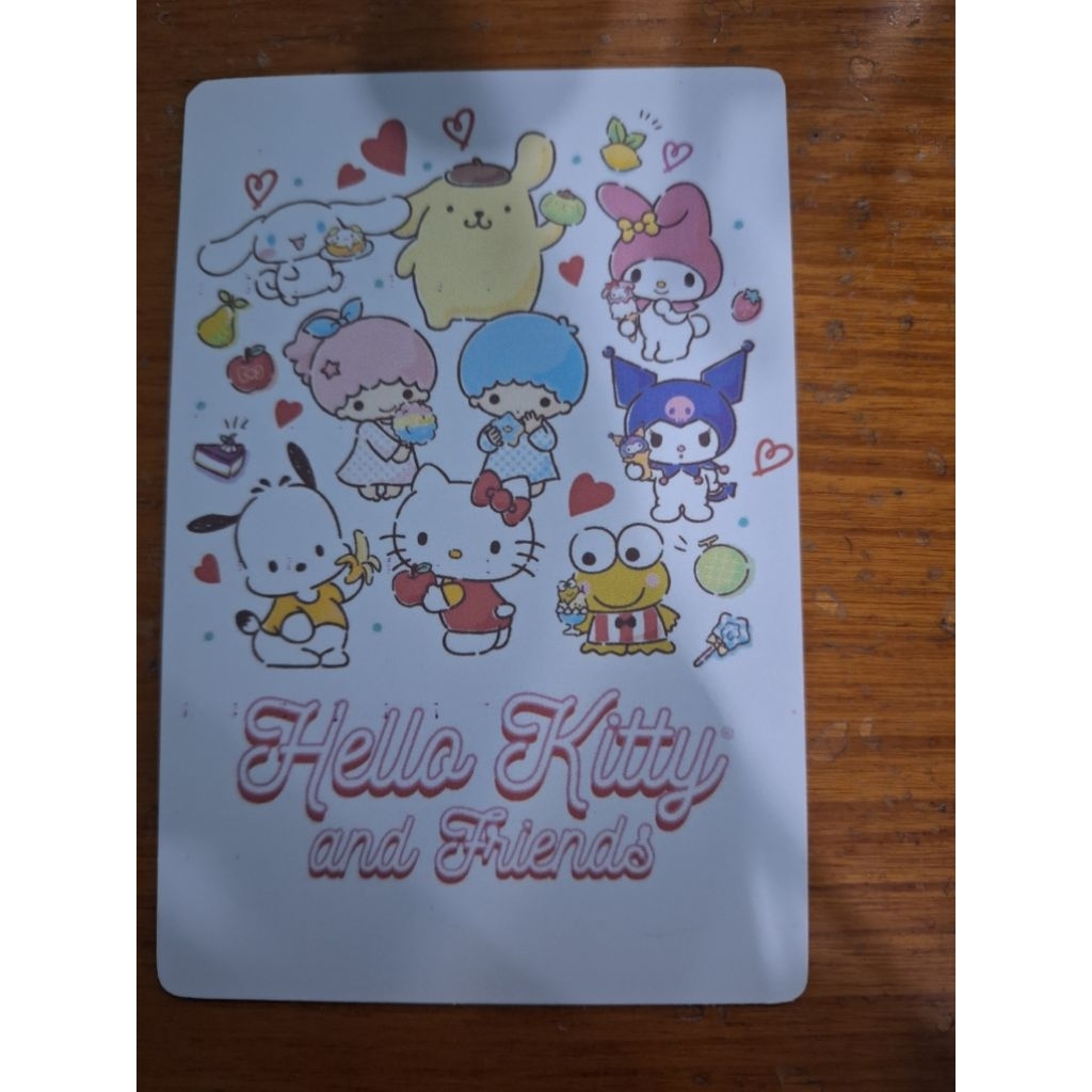 

kartu pos hello kitty postcard