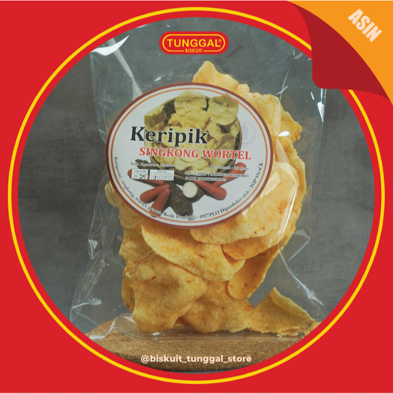 

Keripik singkong wortel