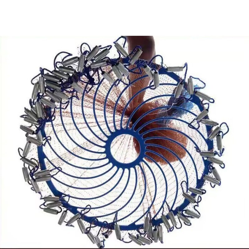 Pancing Jaring Lempar Jala Ikan Lempar 1/2 Inch Jala Lempar Nilon Jaring Lempar Jala Ikan Jala