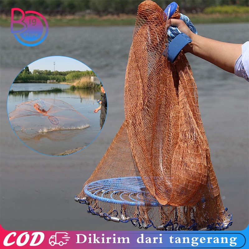 Jala Lempar Murah Pancing Jaring Lempar Jaring Ikan Lempar Lempar Jaring Ikan Pancing Jala Ikan Lemp