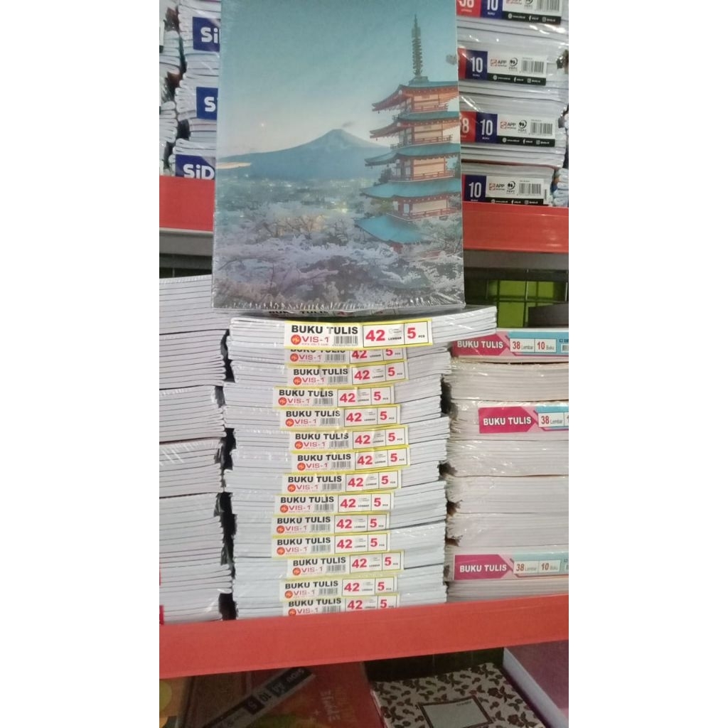 

Buku tulis Vis 1 ukuran Boxy B5