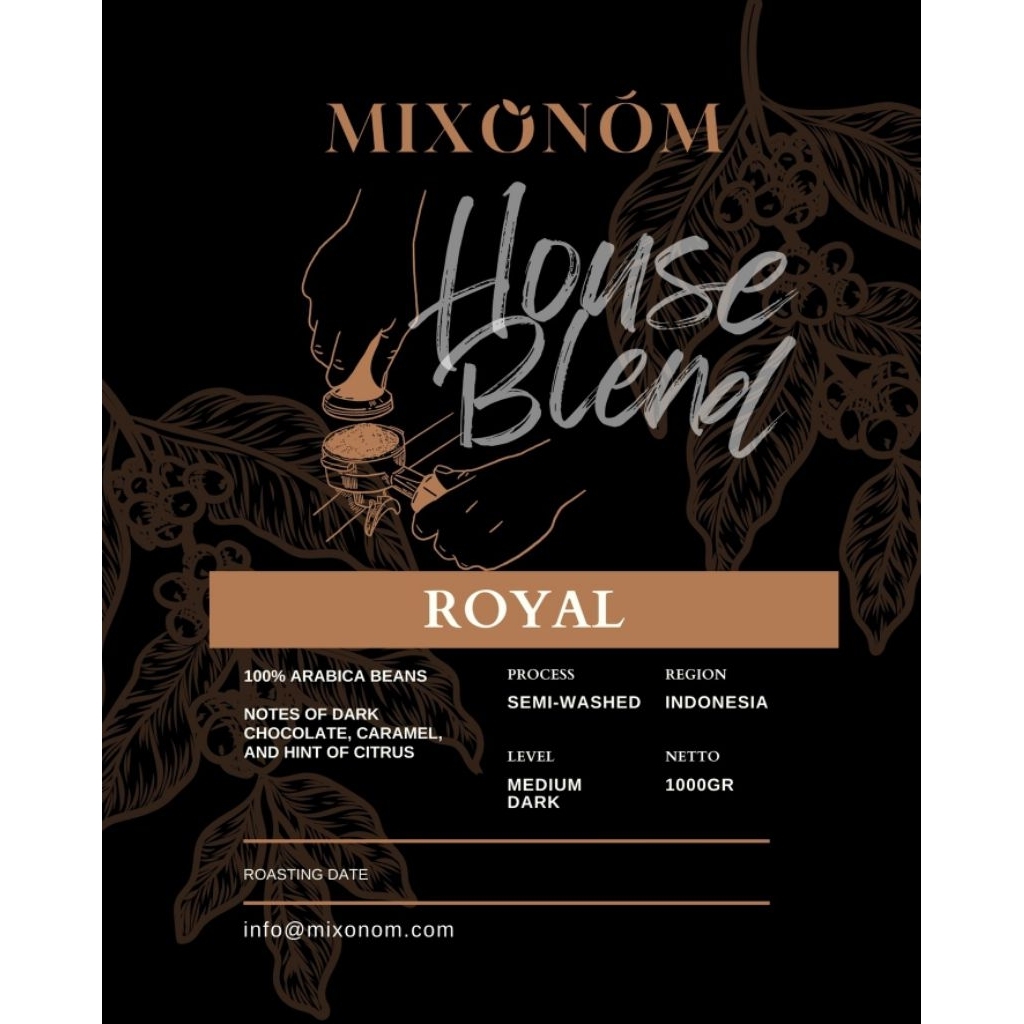 

HOUSE BLEND ROYAL MIXONOM 1KG