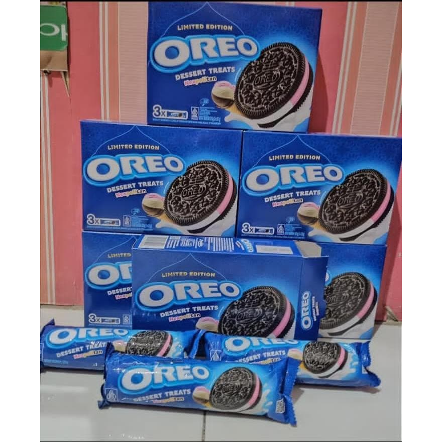 

Oreo Desert Treats Limited Edition 1box isi 3 x 131gr