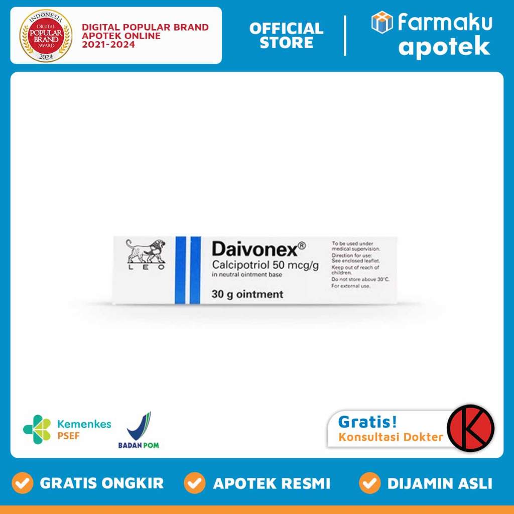 Daivonex Ointment 30 gr - BHL