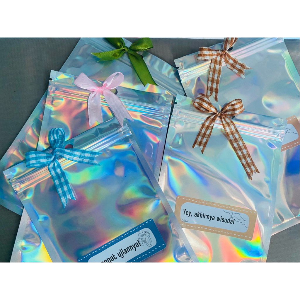 

READY SIAP KIRIM Plastik Ziplock Hologram dan Stiker Plastik Ziplock Hologram 12x20 Plastik Ziplock
