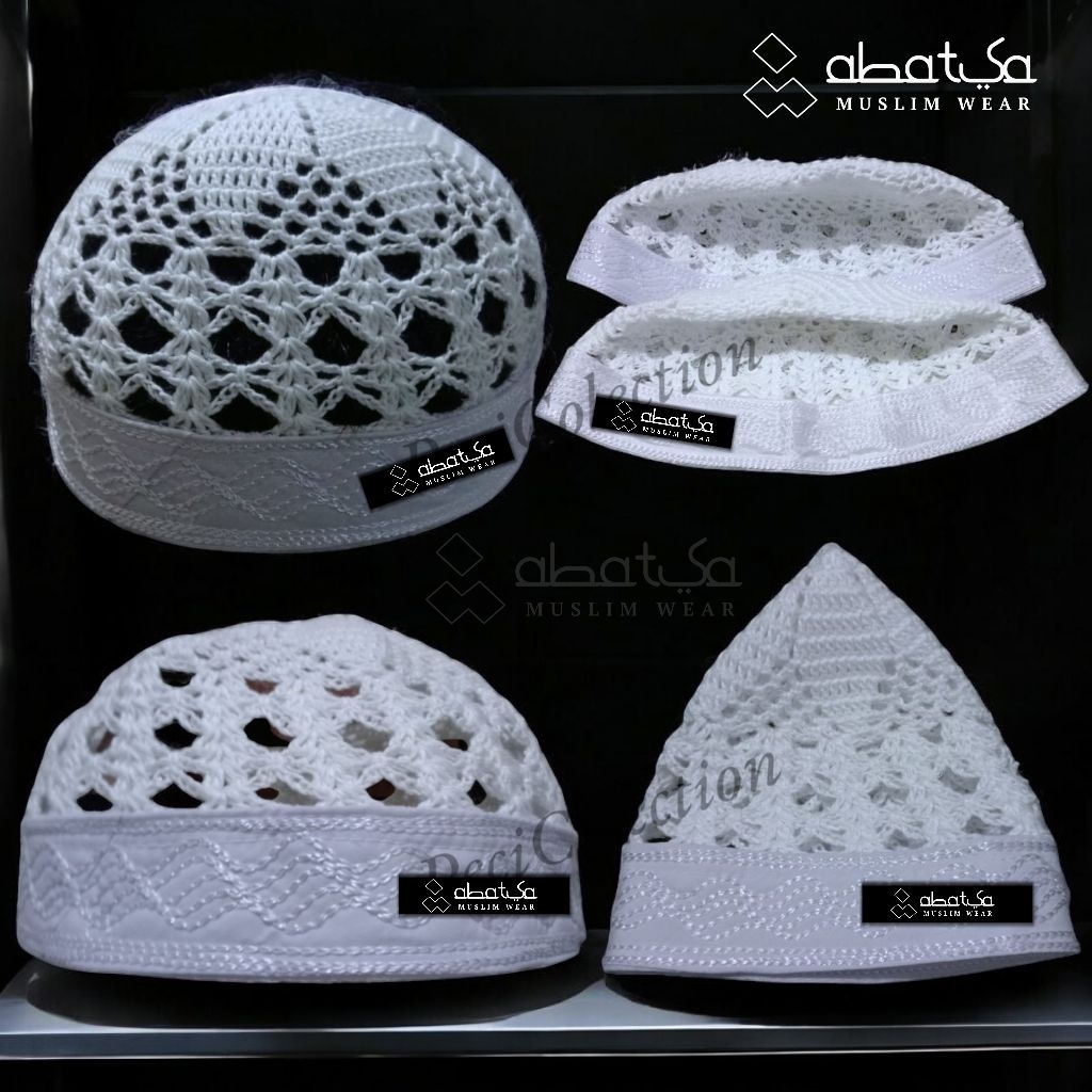Peci Kopyah Rajut Bangladesh Premium Abatsa Peci Kopiah Hajir marawis