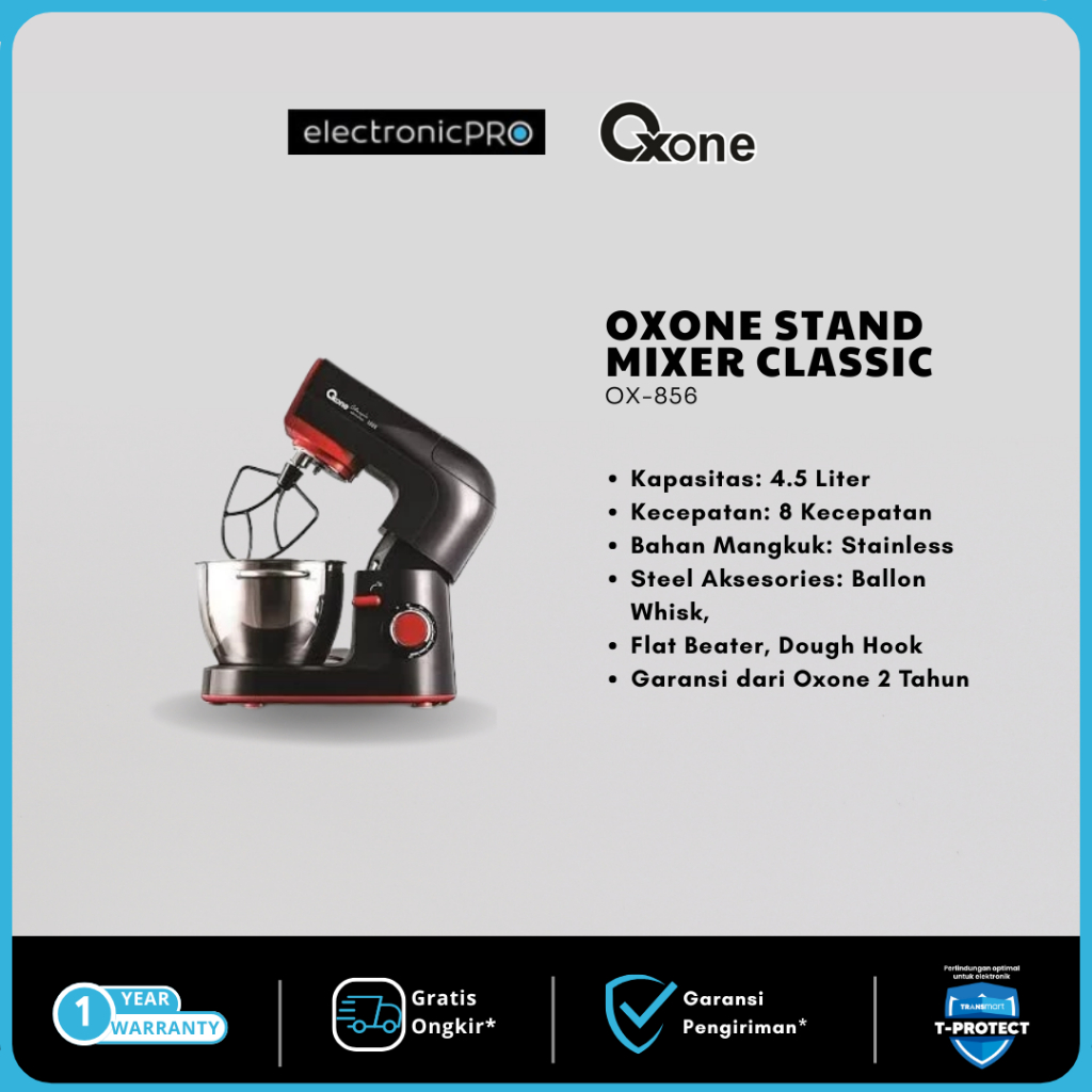 OXONE STAND MIXER CLASSIC OX-856/C