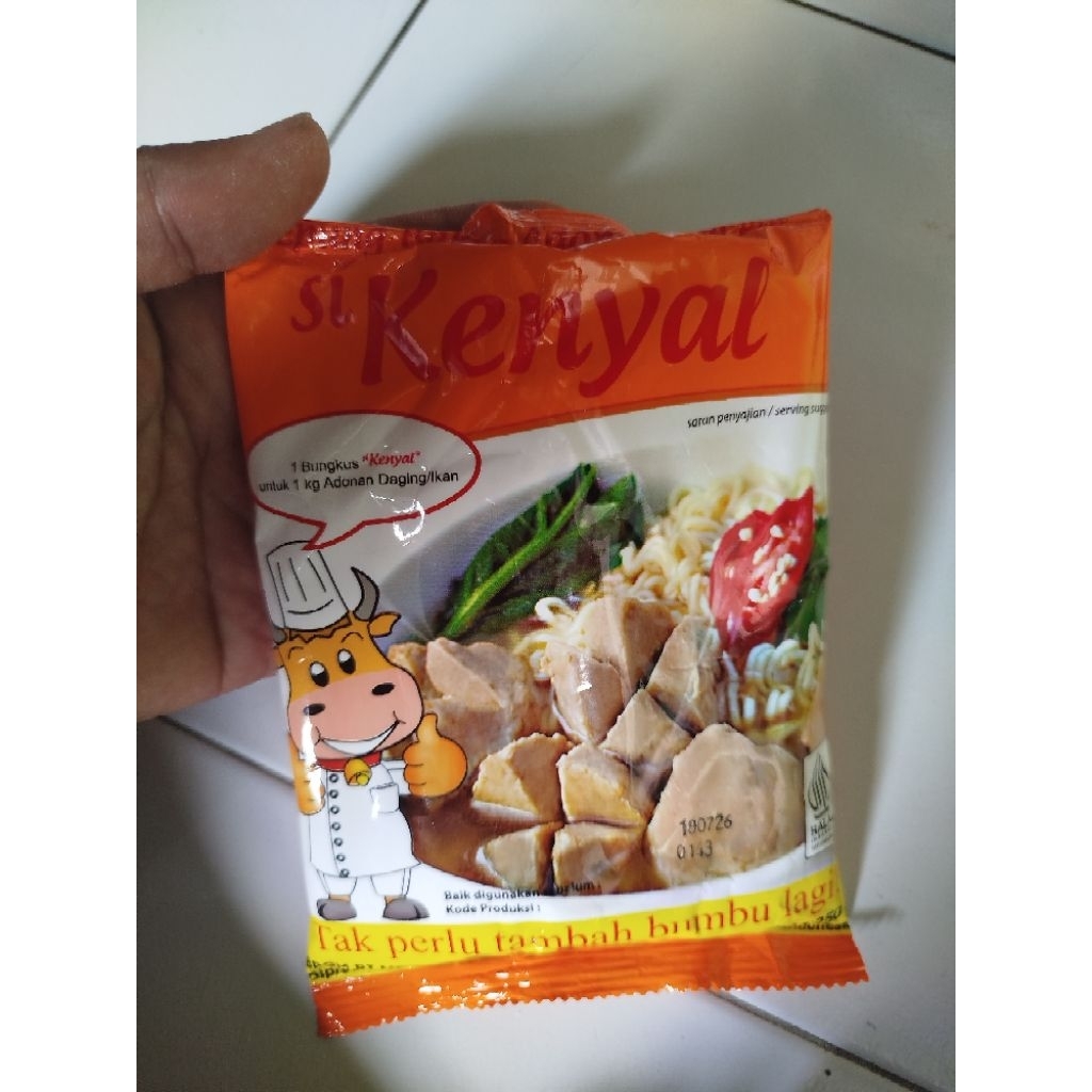 

SIKENYAL TEPUNG ADONAN KOMPLIT tak perlu tambah bumbu lagi