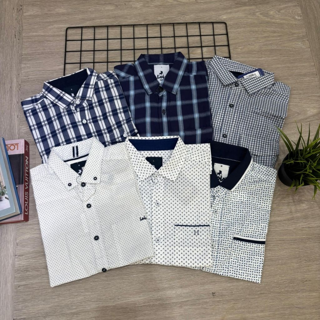 kemeja lois pria original SALE pendek