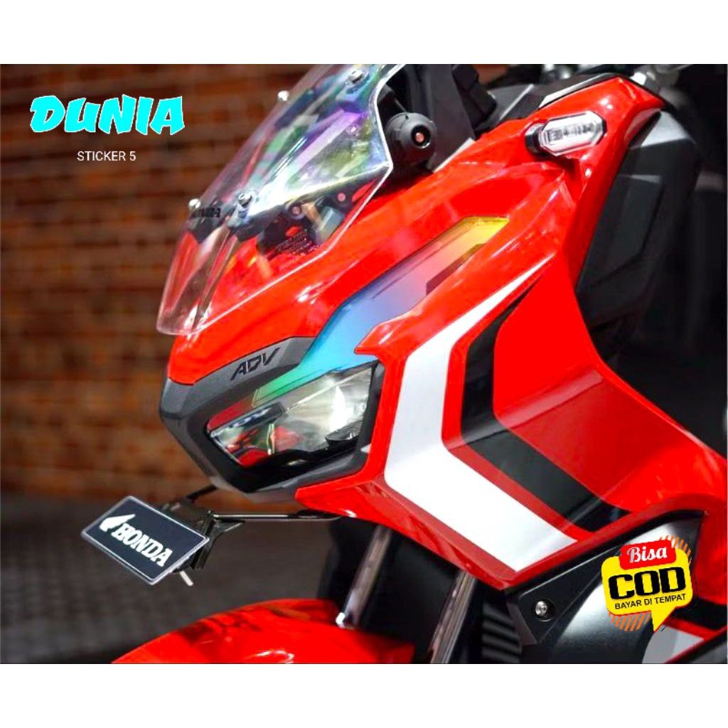 Sticker alis / sein pelangi Honda ADV 155