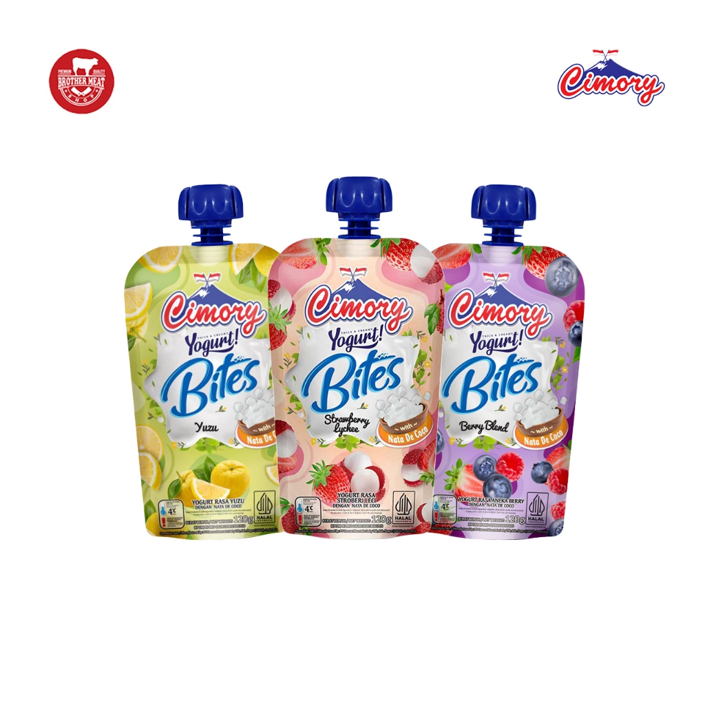 

Cimory Yogurt Bites with Nata De Coco 120gr - Brothermeatshop