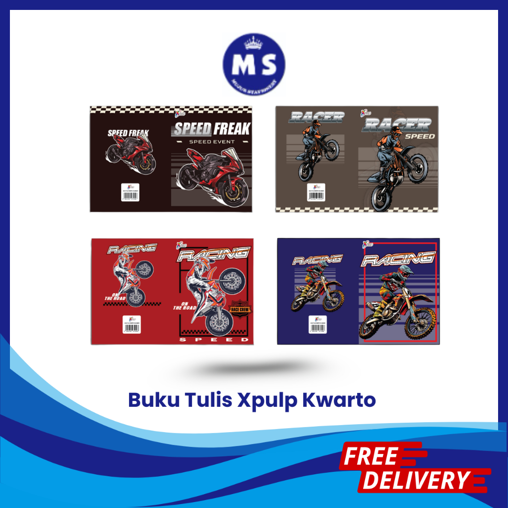 

Buku Tulis Xpulp Kwarto 58 Lembar