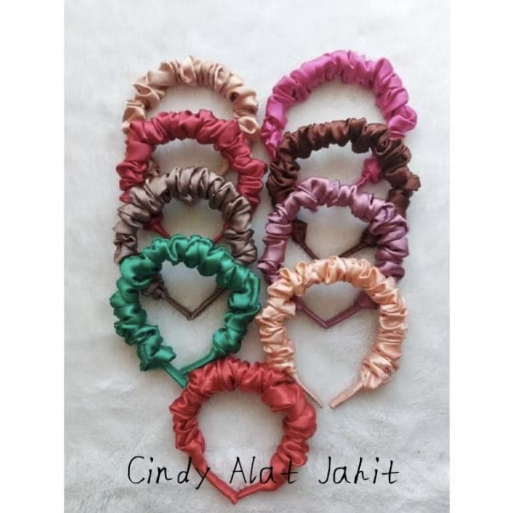 PAKET 2 PCS BANDO PITA / BANDO KOREA PITA WARNA WARNI / BANDO KOREA POLOS / BANDO PITA / BANDANA KOR