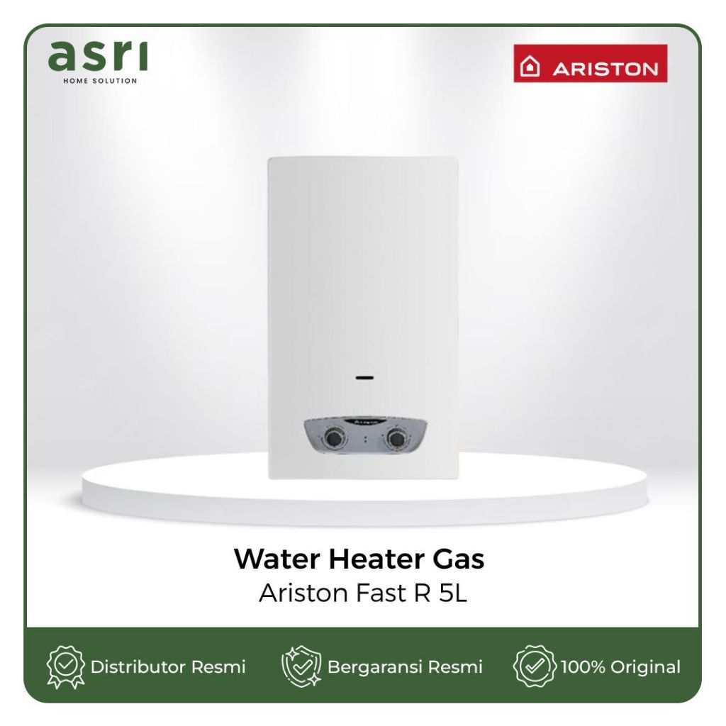 Pemanas Air Water Heater Gas Ariston Fast R - Gas LPG