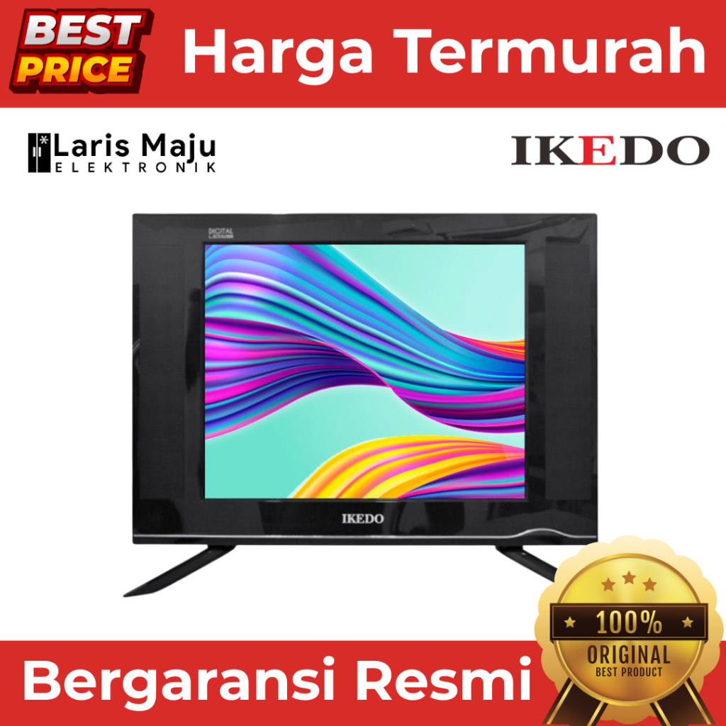 Led Digital Tv IKEDO LT-17L2-D 17 INCH HD Original Termurah